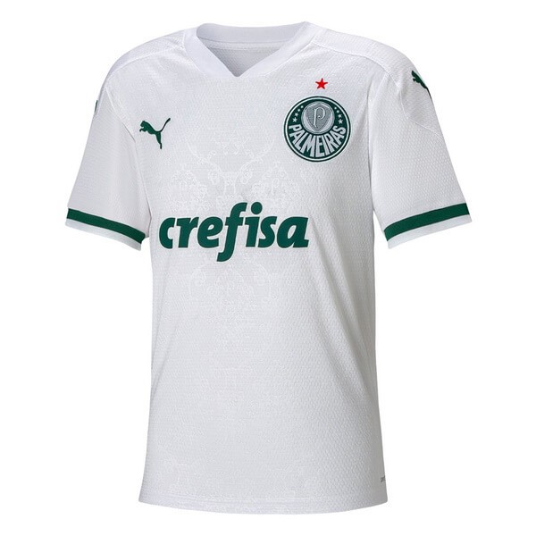 Tailandia Camiseta Palmeiras 2ª Kit 2020 2021 Blanco